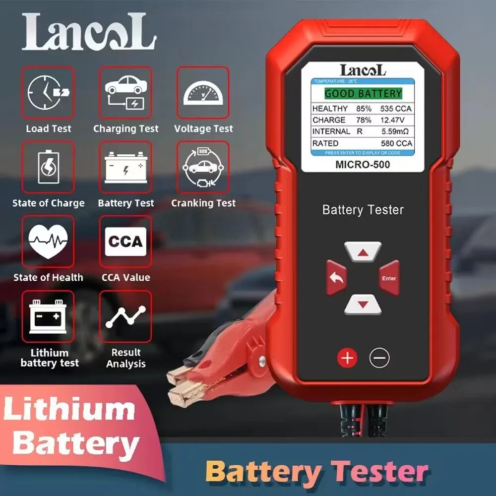 Battery Load Tester - Lancol Micro 500 12V testeur de