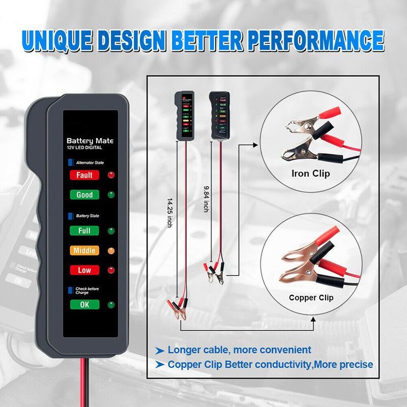 Mini testeur de batterie de vo - Battery Load Tester avis et prix