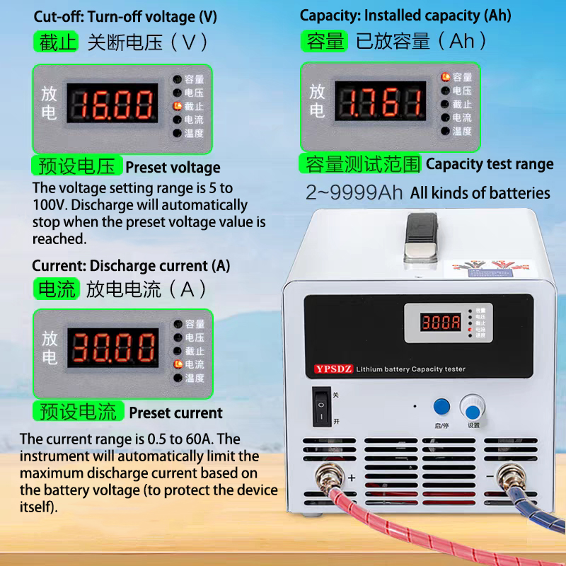Testeur de capacité de batteri - Battery Load Tester avis et prix